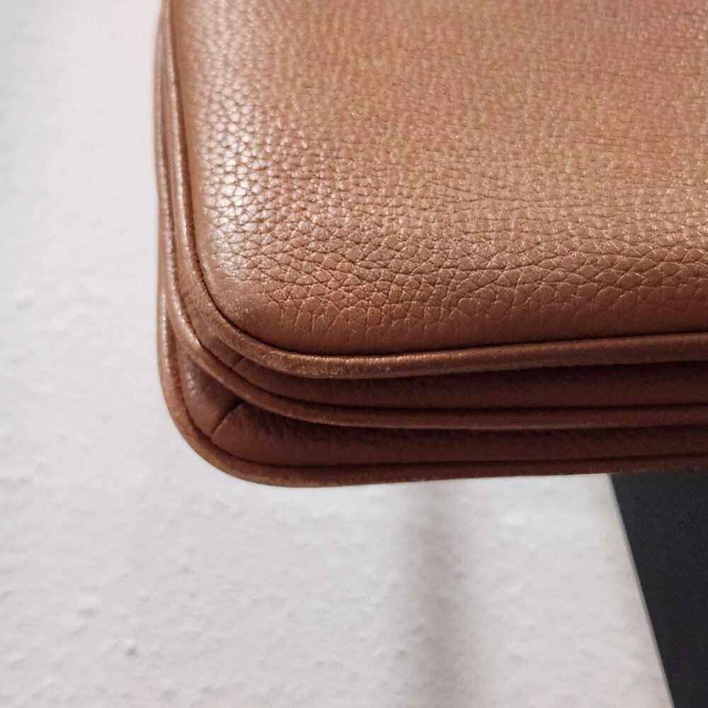 kate spade ♤ Saddle Tan Leather Crossbody Gold - Picture 8 of 16